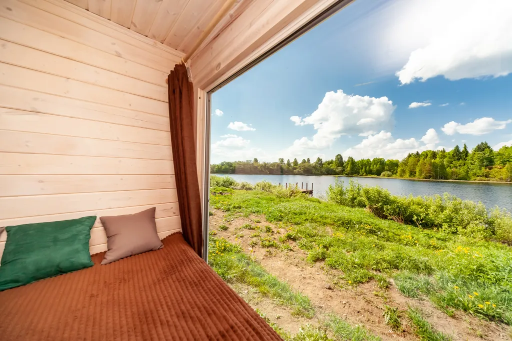 Коттедж Домик на двоих с панорамным окном — аренда посуточно в Питкяранта