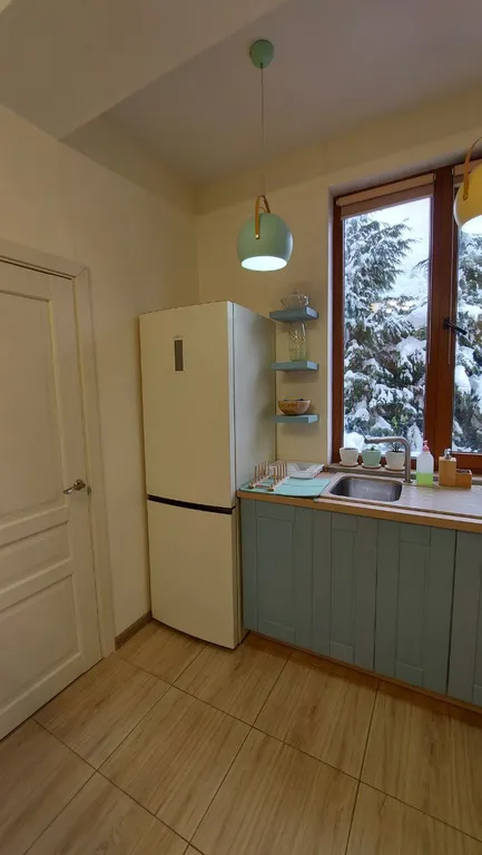 Уютная 3-х комнатная квартира с балконом и видом на горы