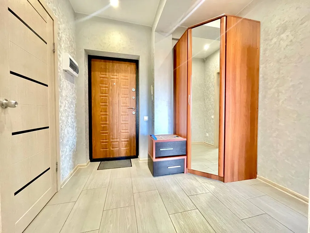 Большая однокомнатная квартира в доме с закрытой территорией