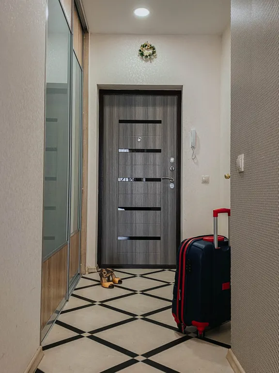 Студия в центре с видом на город