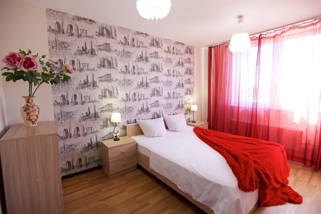 Уютная квартира с двумя кроватями для 6 гостей у ТРЦ Планета — аренда посуточно в Красноярск