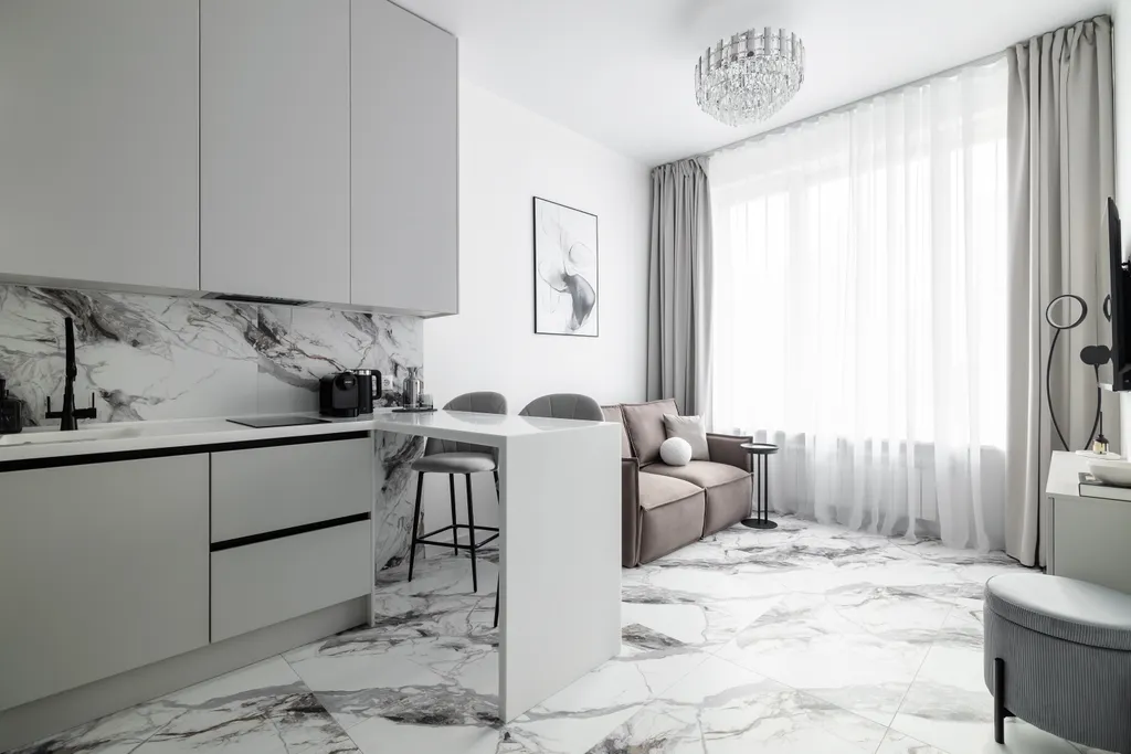 Квартира АПАРТАМЕНТЫ ДВУХКОМНАТНЫЕ 'ХЛОПОК ФЛЭТПОРТ' — Москва