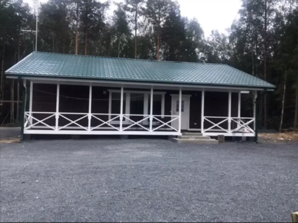 Дом у реки с сауной