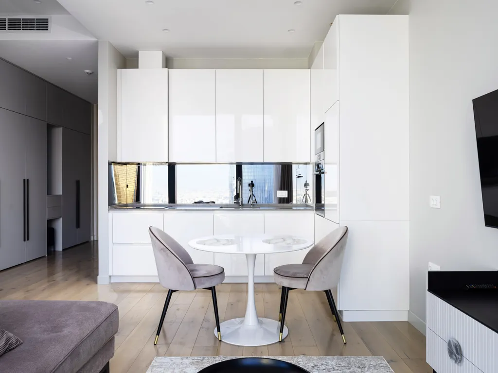 Квартира Квартира Silver Studio — Москва