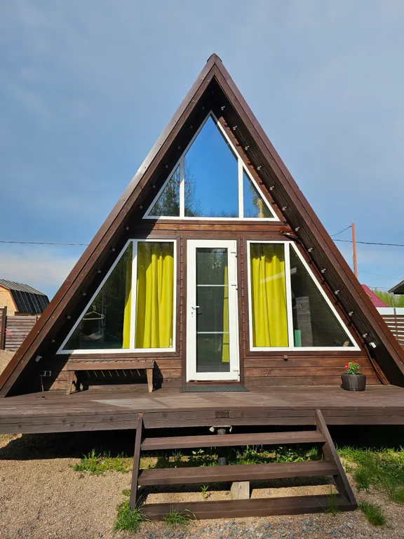 Коттедж Дом-шалаш(один) с видом на лес — аренда посуточно в Всеволожск