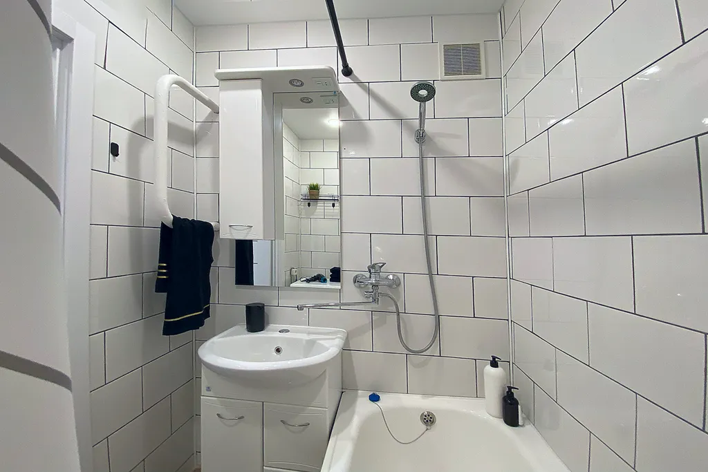 Стильная светлая квартира рядом с ЖД вокзалом