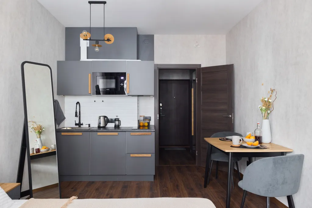 Квартира Квартира Стильная современная студия Loft studio комфорт-класса — Санкт-Петербург