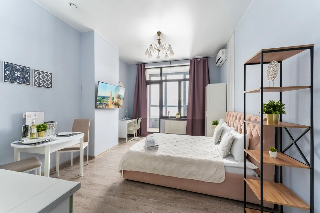 Квартира Квартира Aquamarine с балконом у метро Дмитровская — Москва