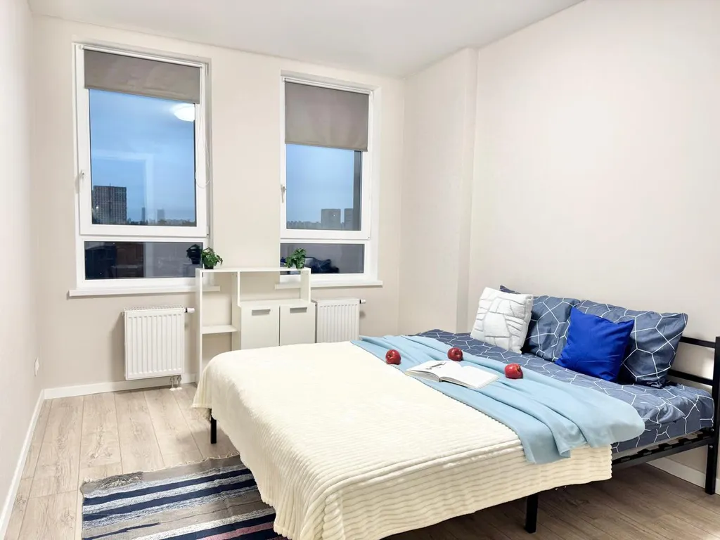 Евро-трехкомнатная квартира в ЖК Спутник