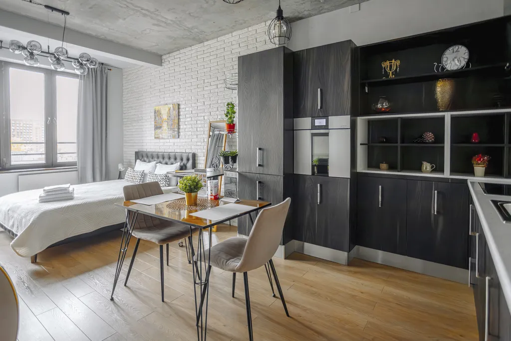 Квартира Квартира London Loft просторная студия в ЖК Савеловский Сити — Москва