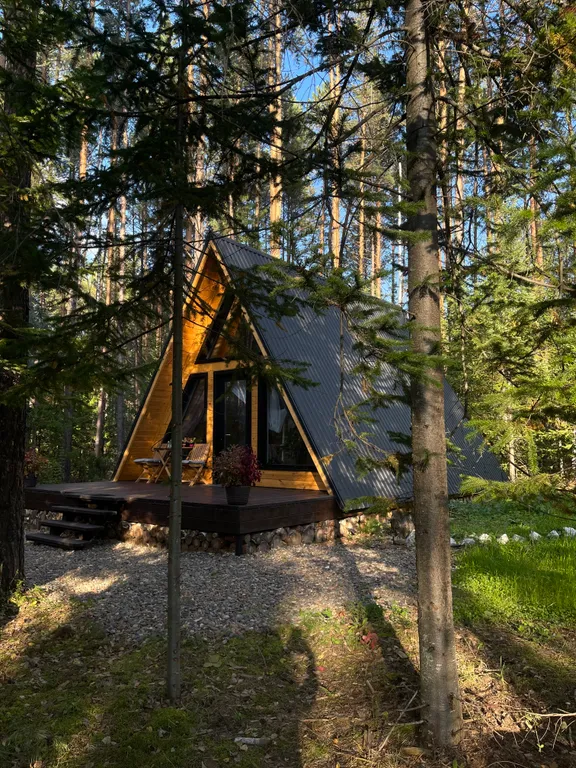 Коттедж A-frame Вудлэнд — аренда посуточно в Дивногорск