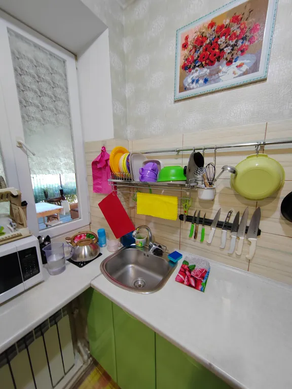 3-комнатная квартира с двориком