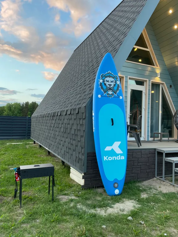 Коттедж Уютный дом аттик А-фрейм у Снетковского озера — Ларионово