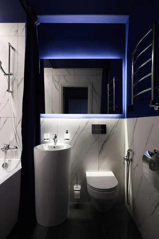 Квартира Квартира Дизайнерская студия в новом ЖК со свежим ремонтом, кондиционером и бойлером — Гатчина