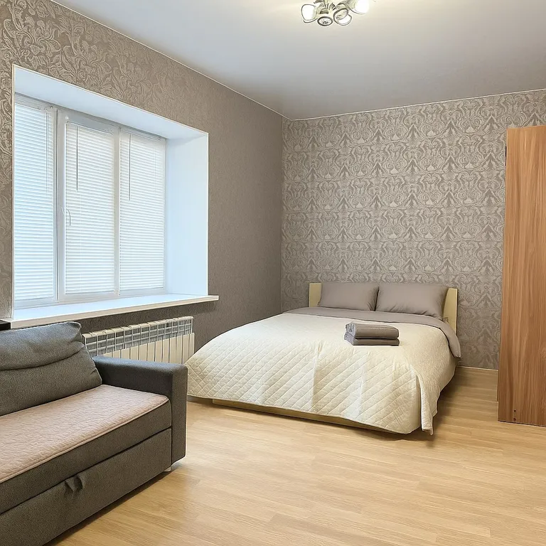 Тихая и теплая квартира в новом доме