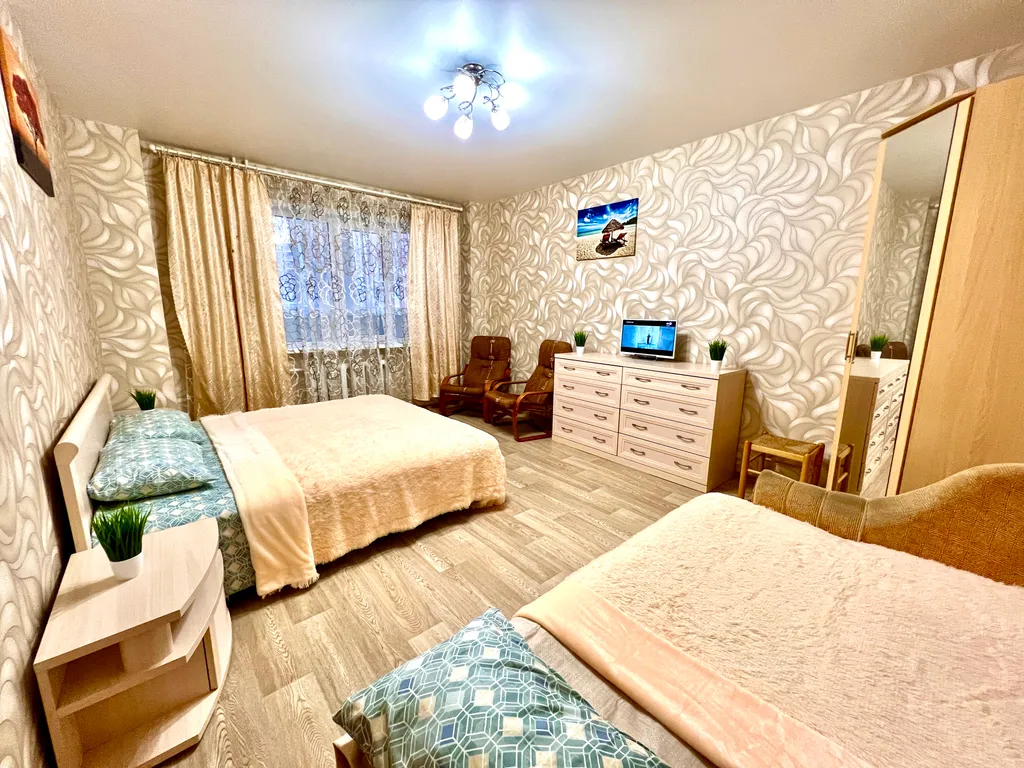 Уютная 1-комнатная квартира рядом с рекой Волга