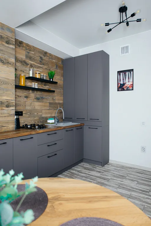 Квартира в стиле Loft с видом на горы