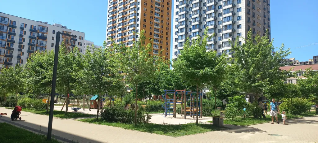 Уютная квартира с видом на море, рядом с пляжем Алексино