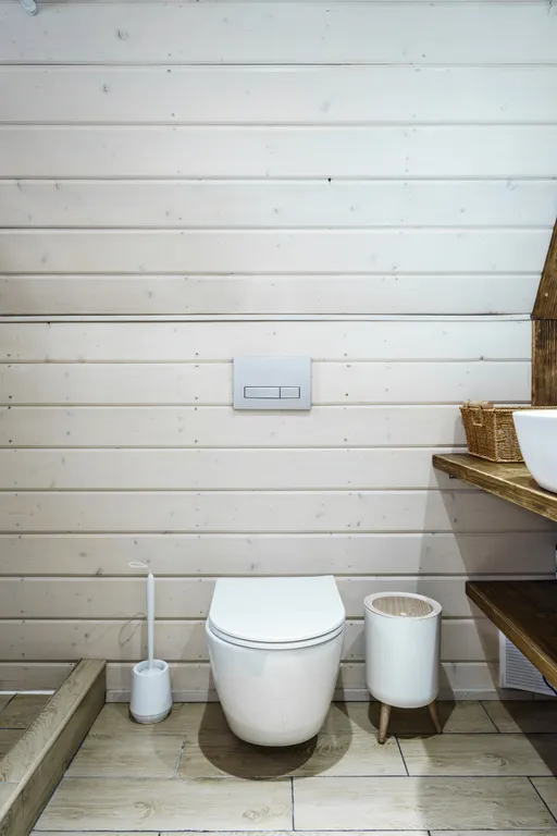 Коттедж Треугольный домик в лесу с горячей купелью — Соловеново