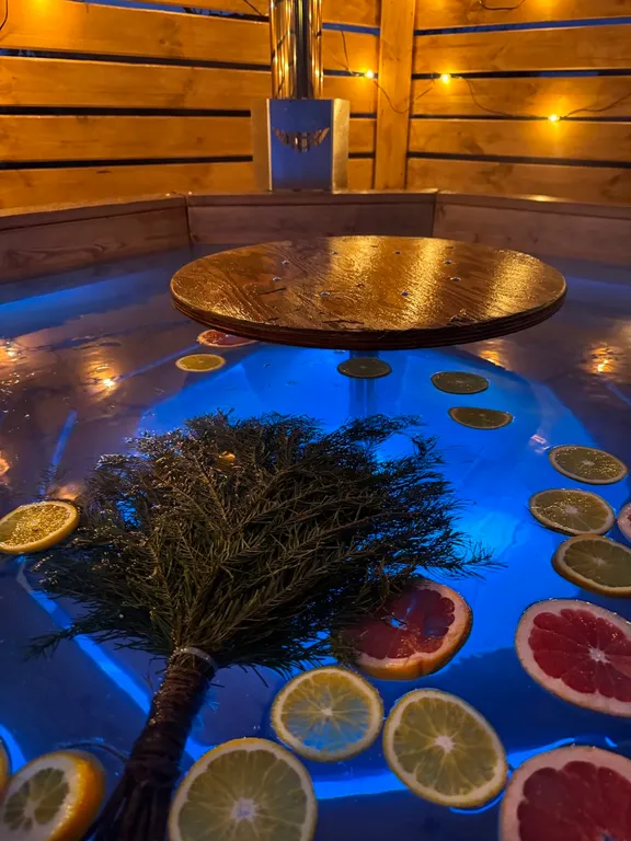 Уютный домик с чаном и баней