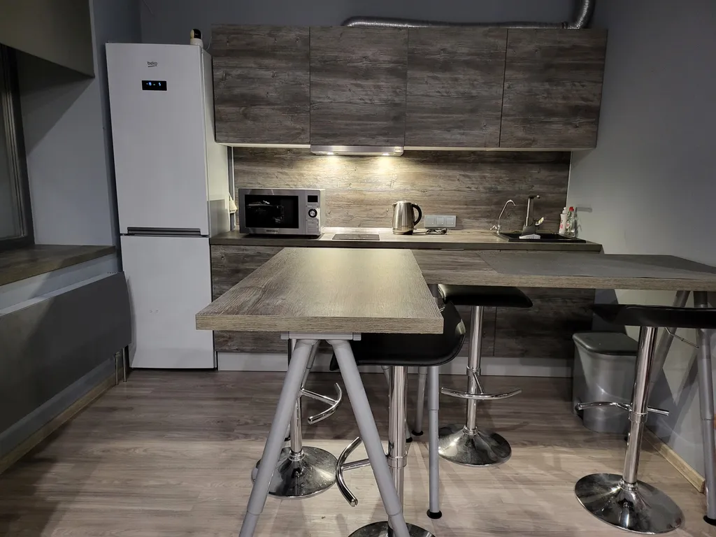 Лофт около Крокуса с видом на Москву