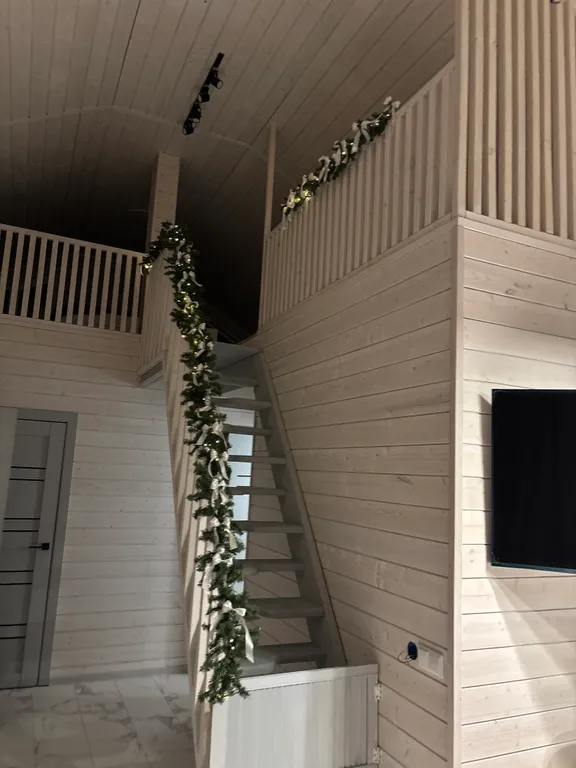 Уютный дом с баней на дровах