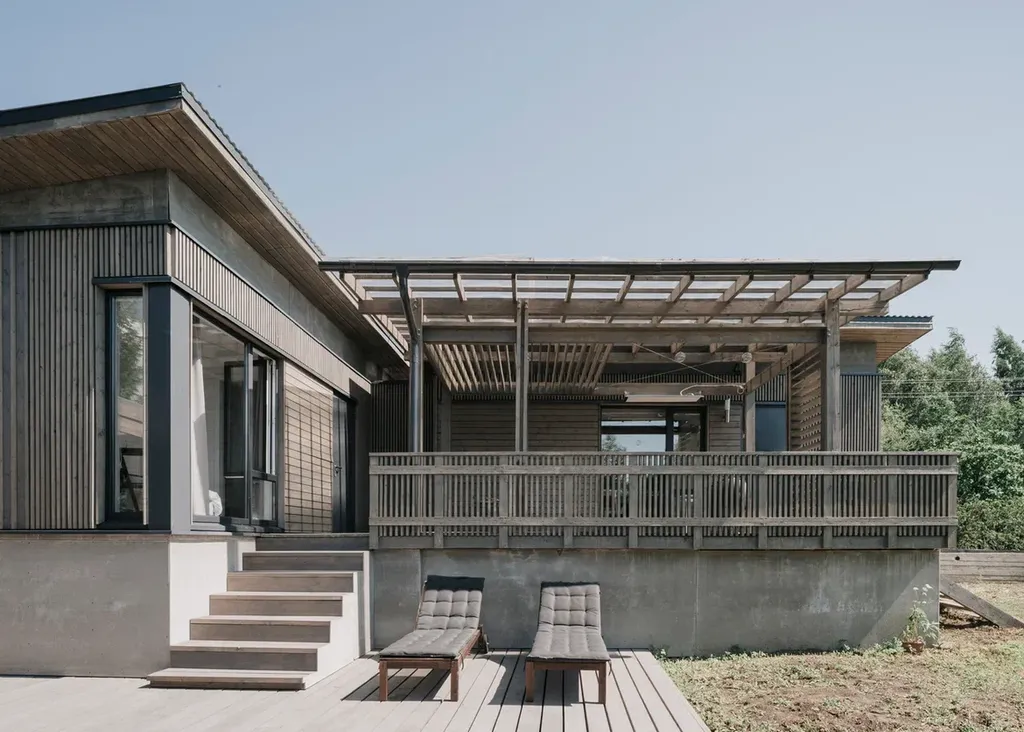 Загородный дом с банным комплексом