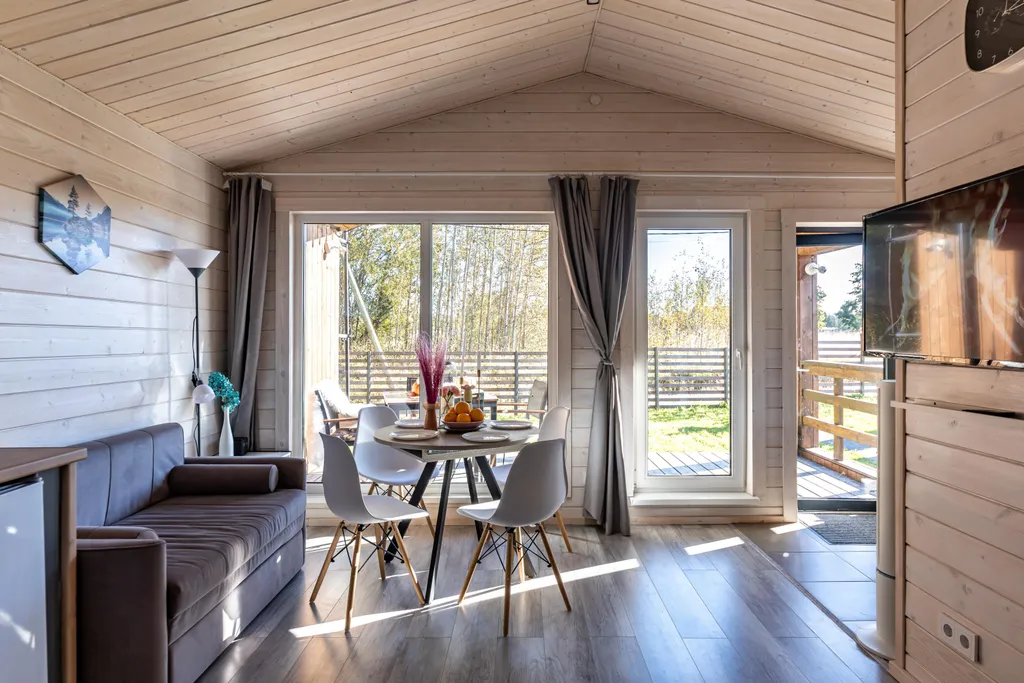 Дом с 2 спальнями и баней рядом с Коробицыно