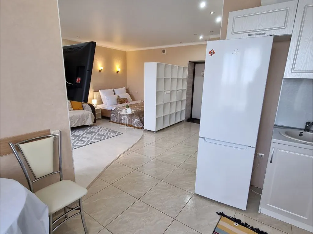 Просторная студия со всеми удобствами