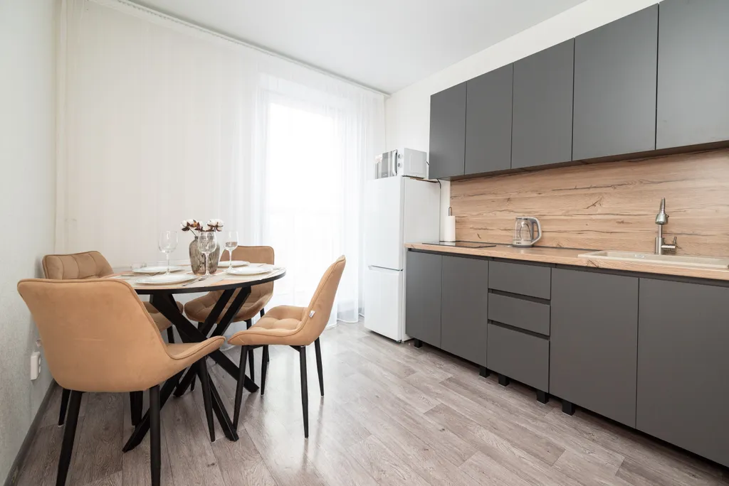 Однокомнатная квартира для четырёх гостей