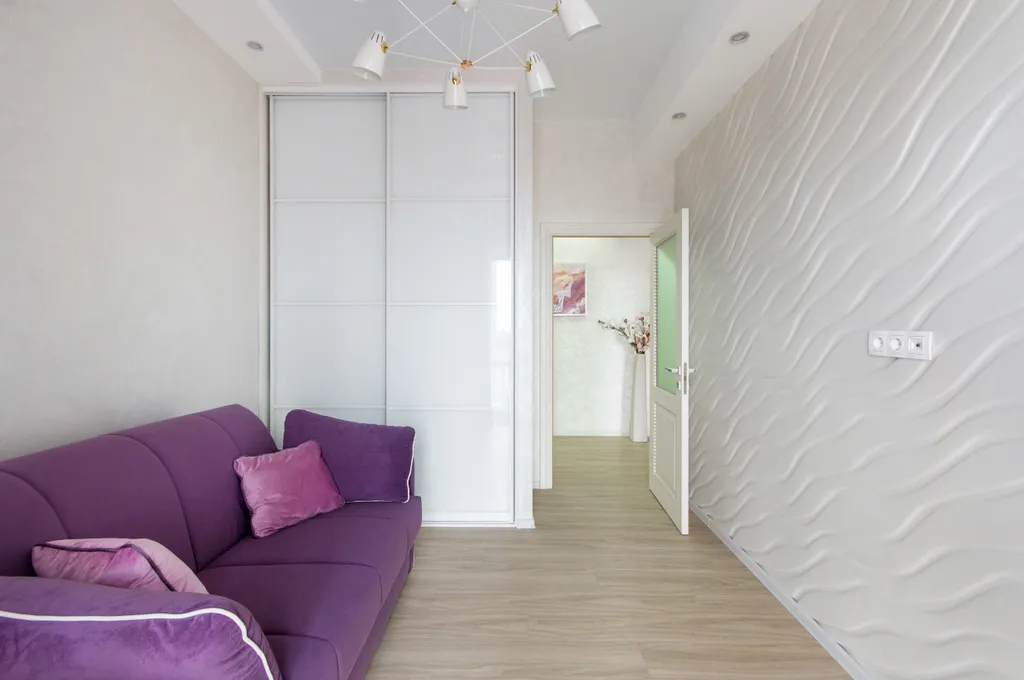 Большая квартира с видом на море и закаты с дизайнерским ремонтом