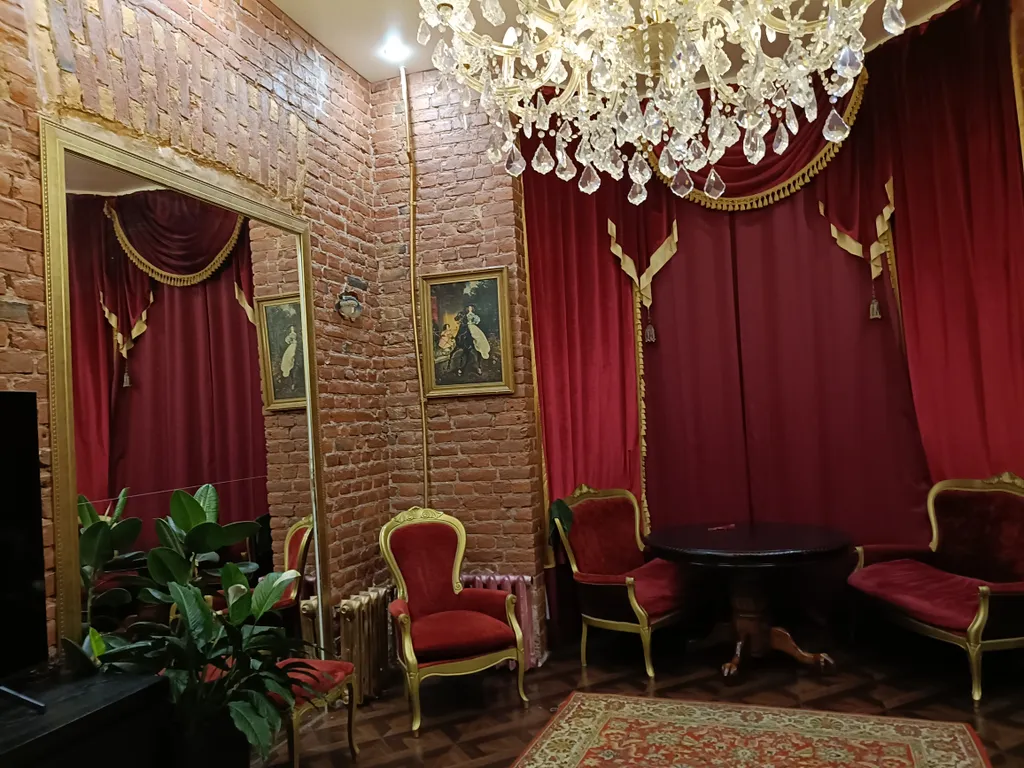 Квартира Квартира студия с камином и панорамным окном — Санкт-Петербург