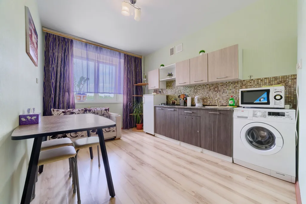 Просторная однушка