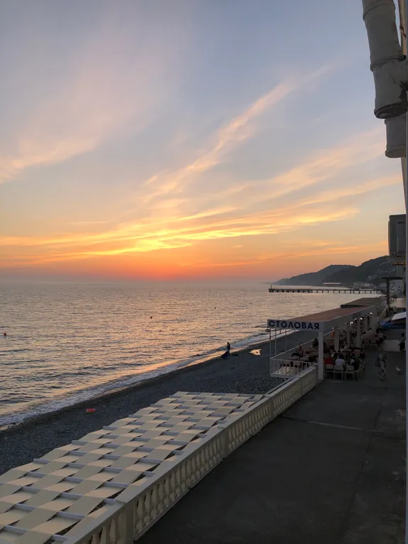 Апартаменты с собственной террасой меньше минуты до моря