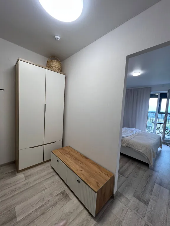 Уютная, светлая квартира-студия с красивым видом в новом доме