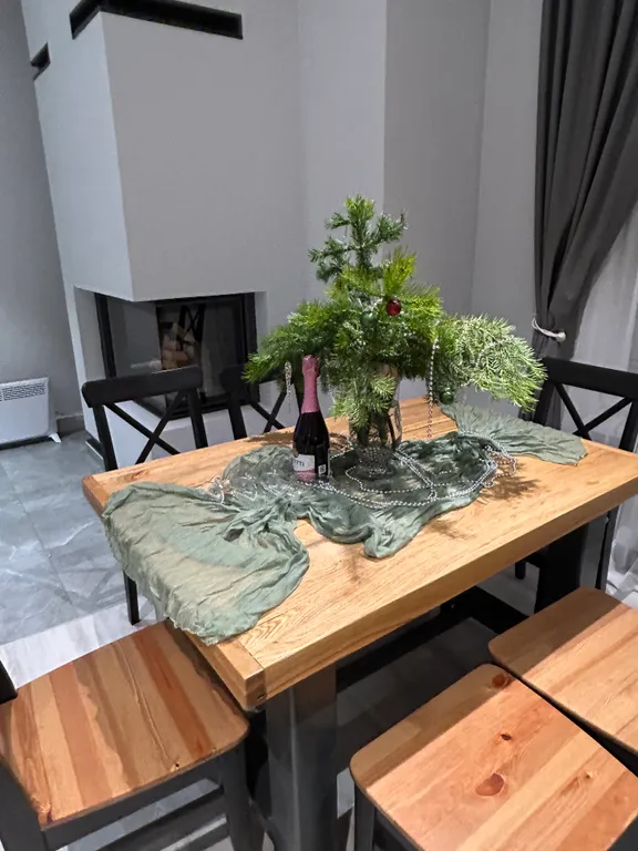 Дом с баней и камином в заповеднике