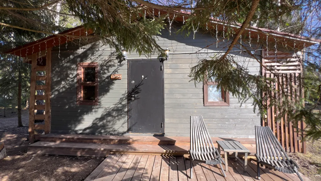 Лесной дом с баней и террасой в балдейкино