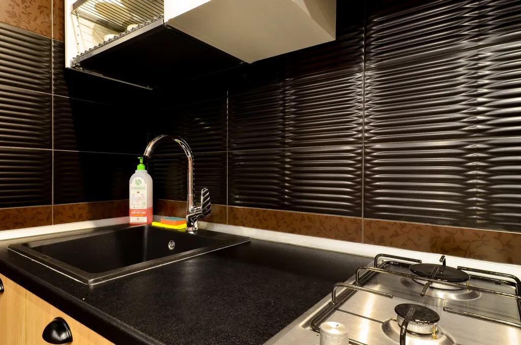 Уютная студия у Волжской набережной в новом доме