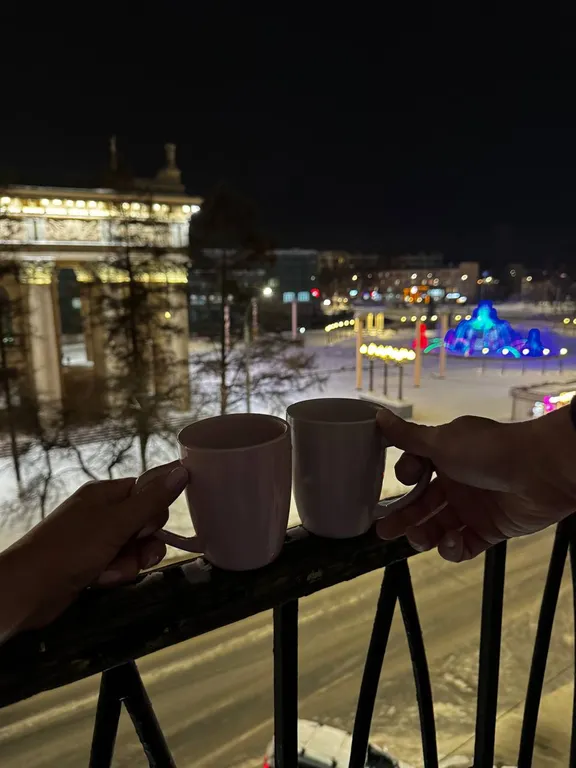 Лофт с видом на Драмтеатр — центр