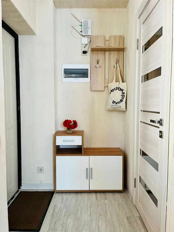 Уютная студия с террасой и бассейном