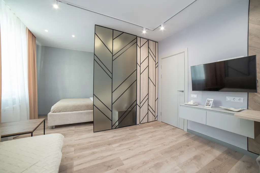 1-комнатная квартира около метро Чкаловская для 4 гостей