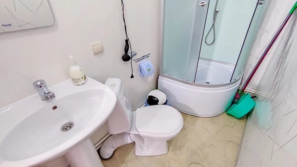 Жемчужные апартаменты с 2 спальнями, кухней и ванной комнатой