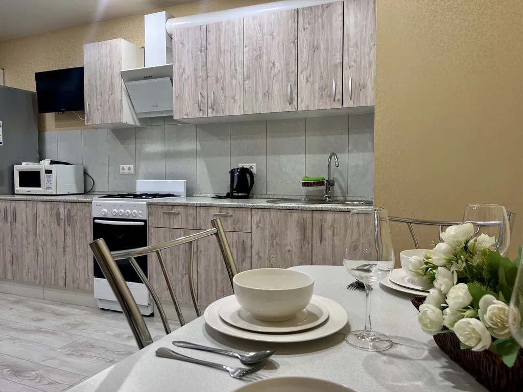 Современная квартира в новом ЖК, свежий ремонт