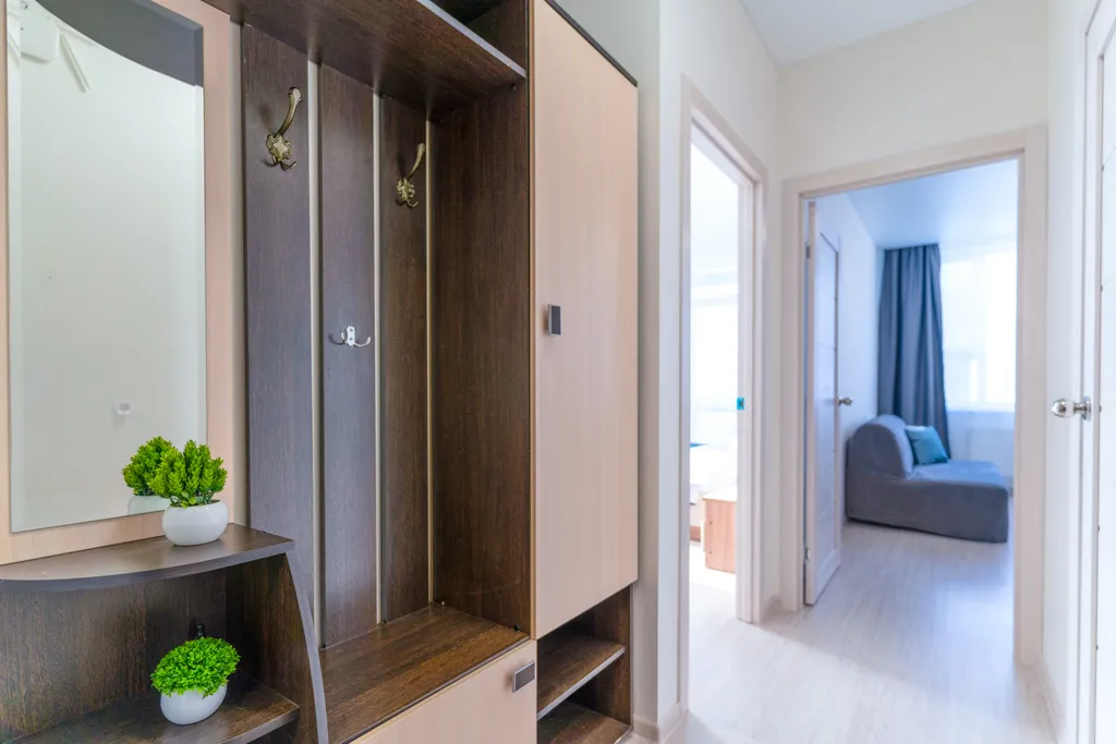 Апартамент с угловой солнечной спальней и видом на город