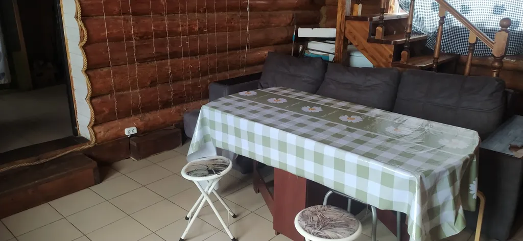 Коттедж Загородный деревянный дом с баней на дровах (Павловск, Коммунар) — Марьино