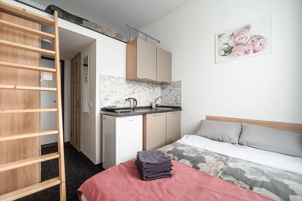 Квартира Квартира Апартамент Нижний Ораниенбаум Двухуровневая студия — Ломоносов