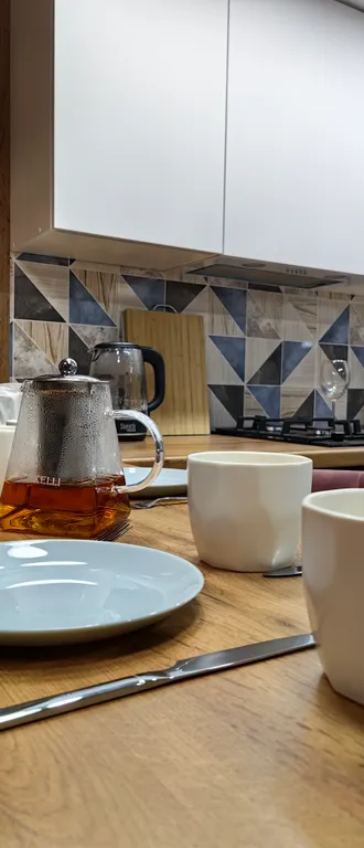 Двухэтажная квартира с видом на горы и курорт