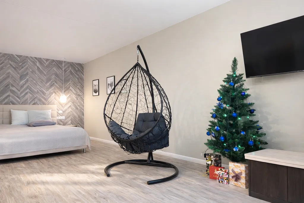 Апартаменты в центре с видом на Волгу