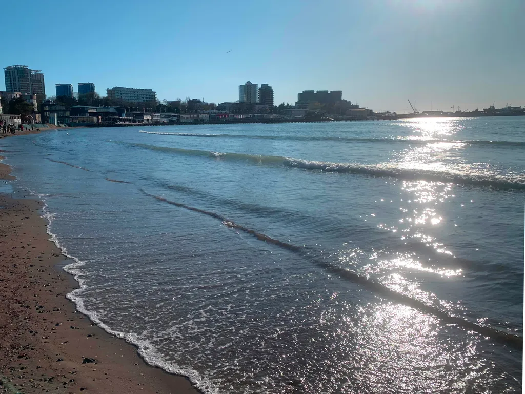 Квартира Квартира Студия с террасой и кухней — Анапа