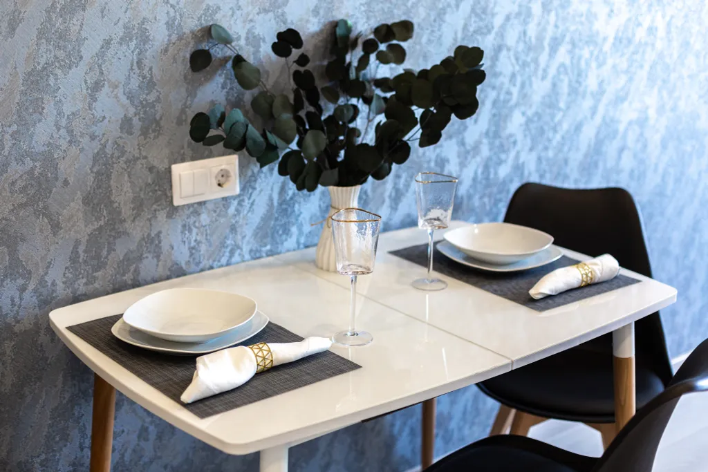 Студия с балконом и видом на горы